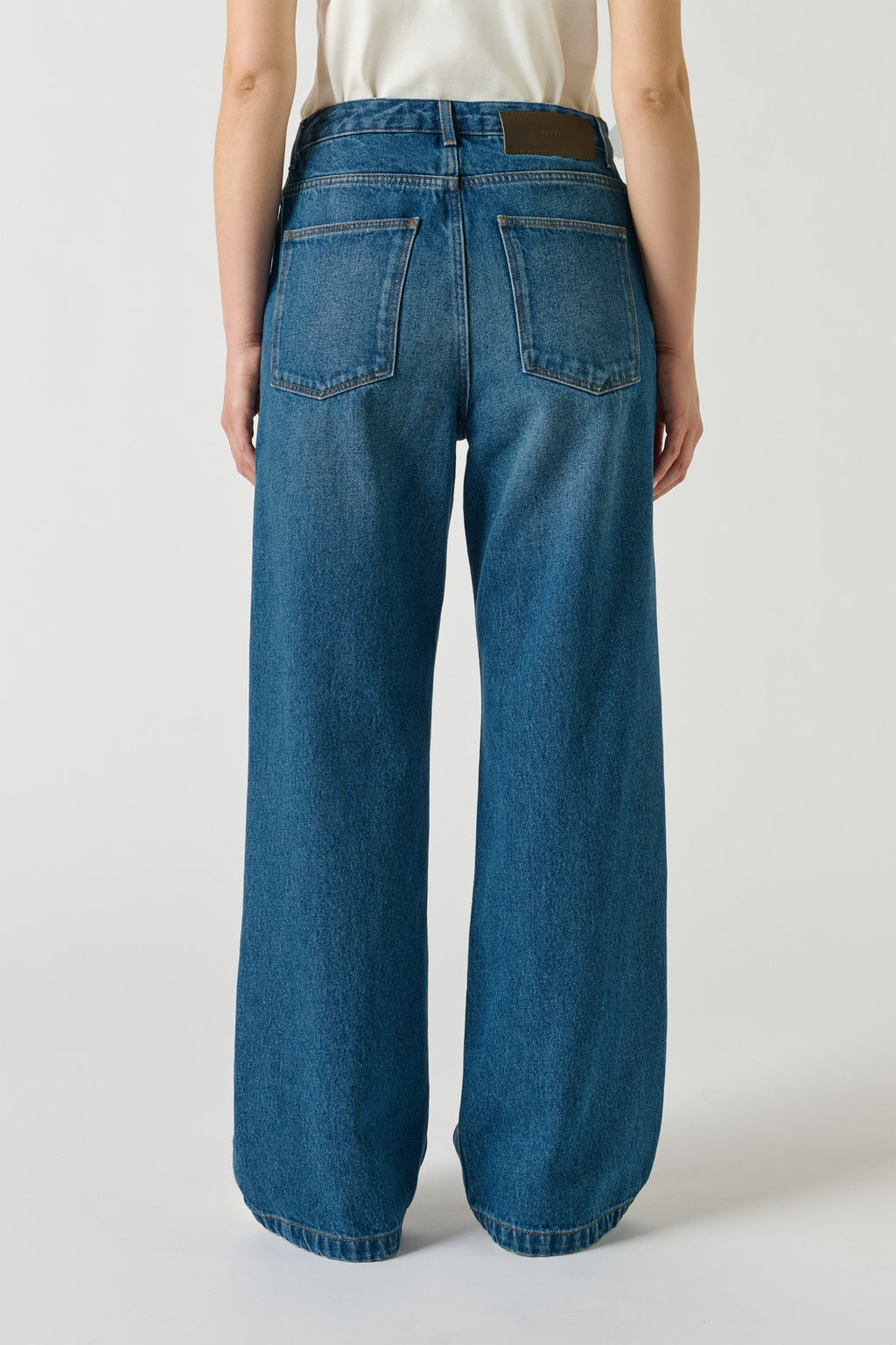 Jean droit en denim