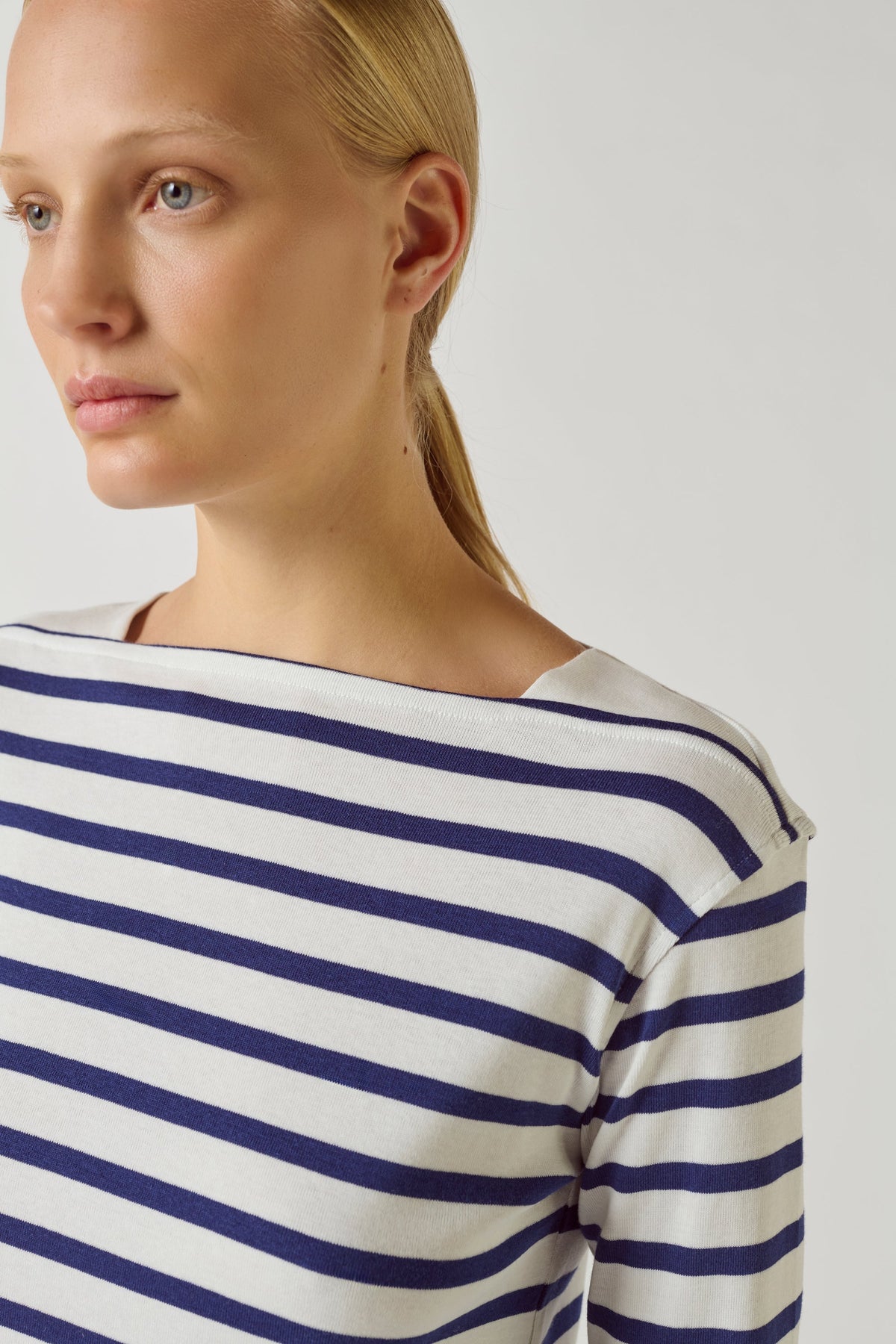 Tee-shirt marinière en coton