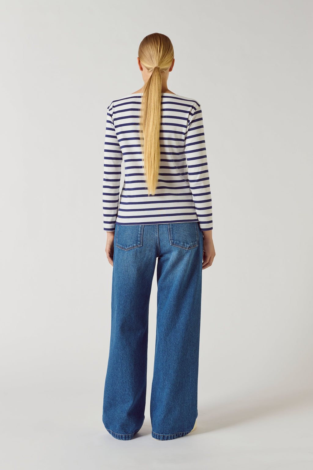Tee-shirt marinière en coton