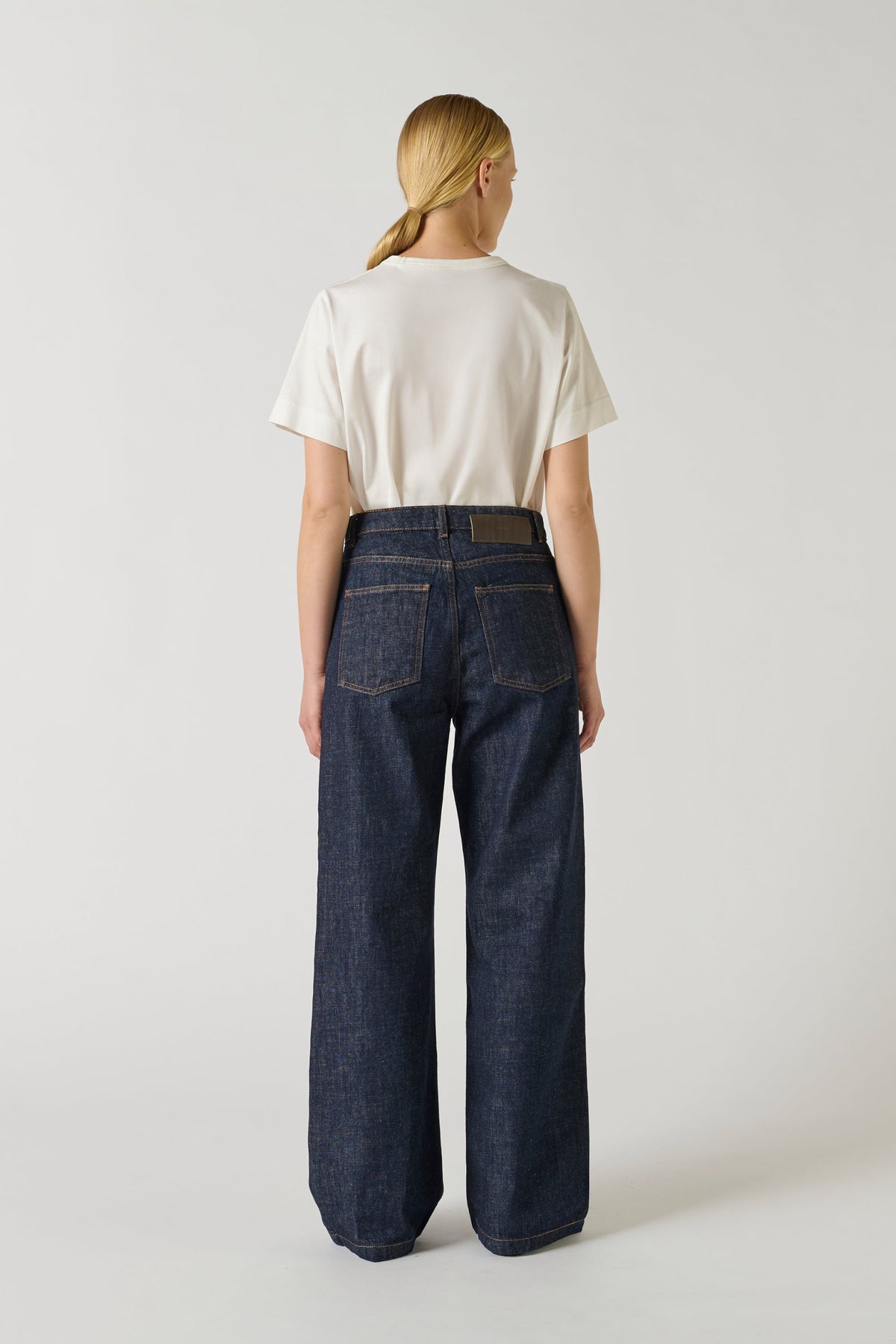 Jean droit en denim