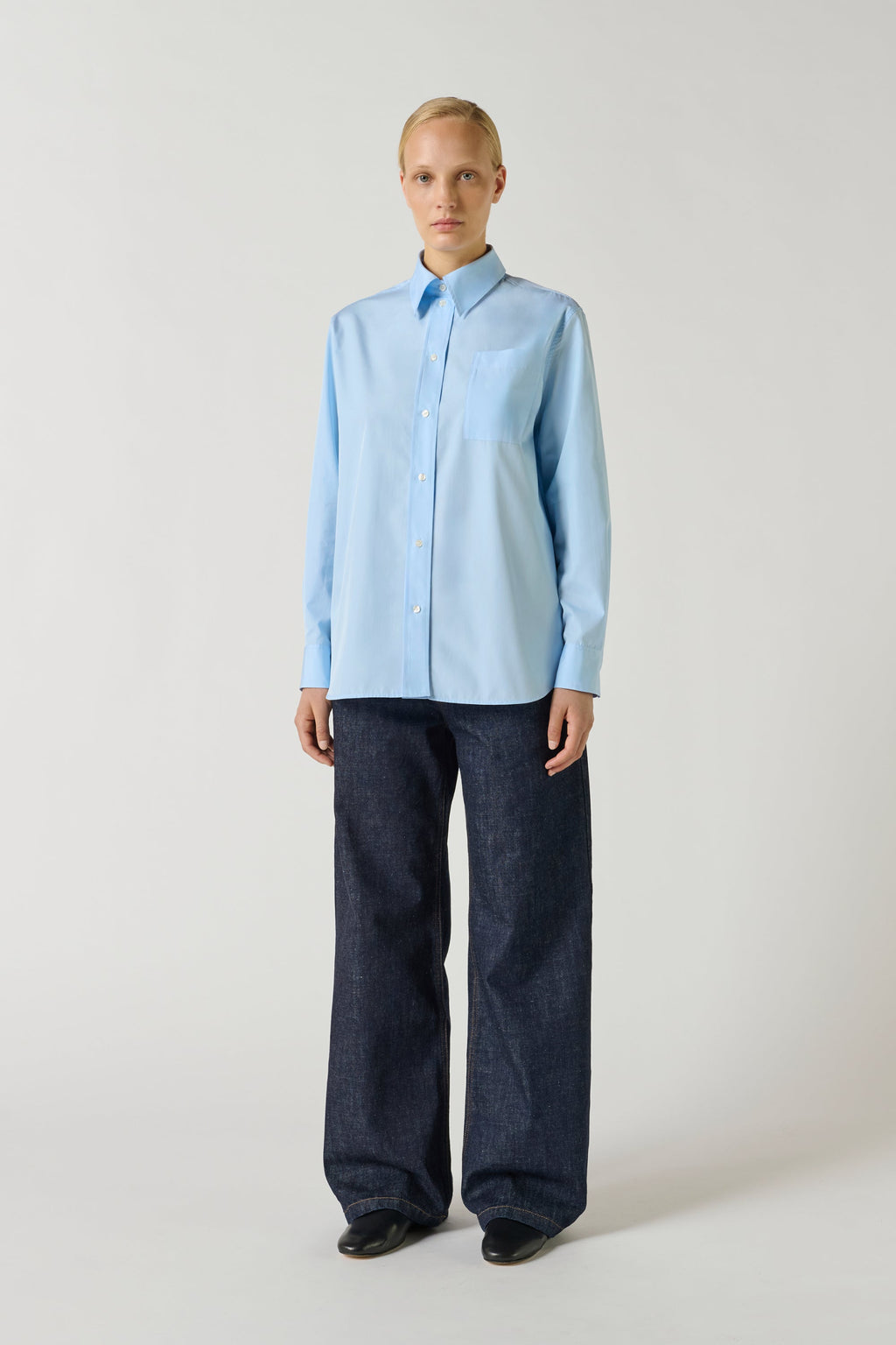 Chemise en popeline