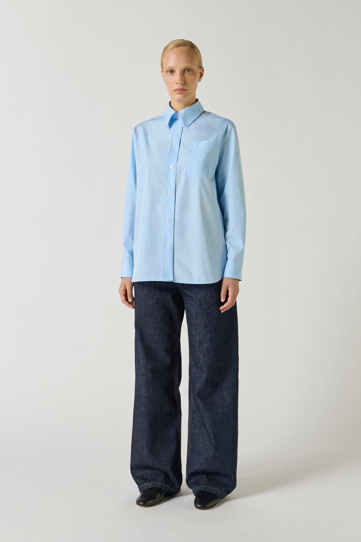 Chemise en popeline