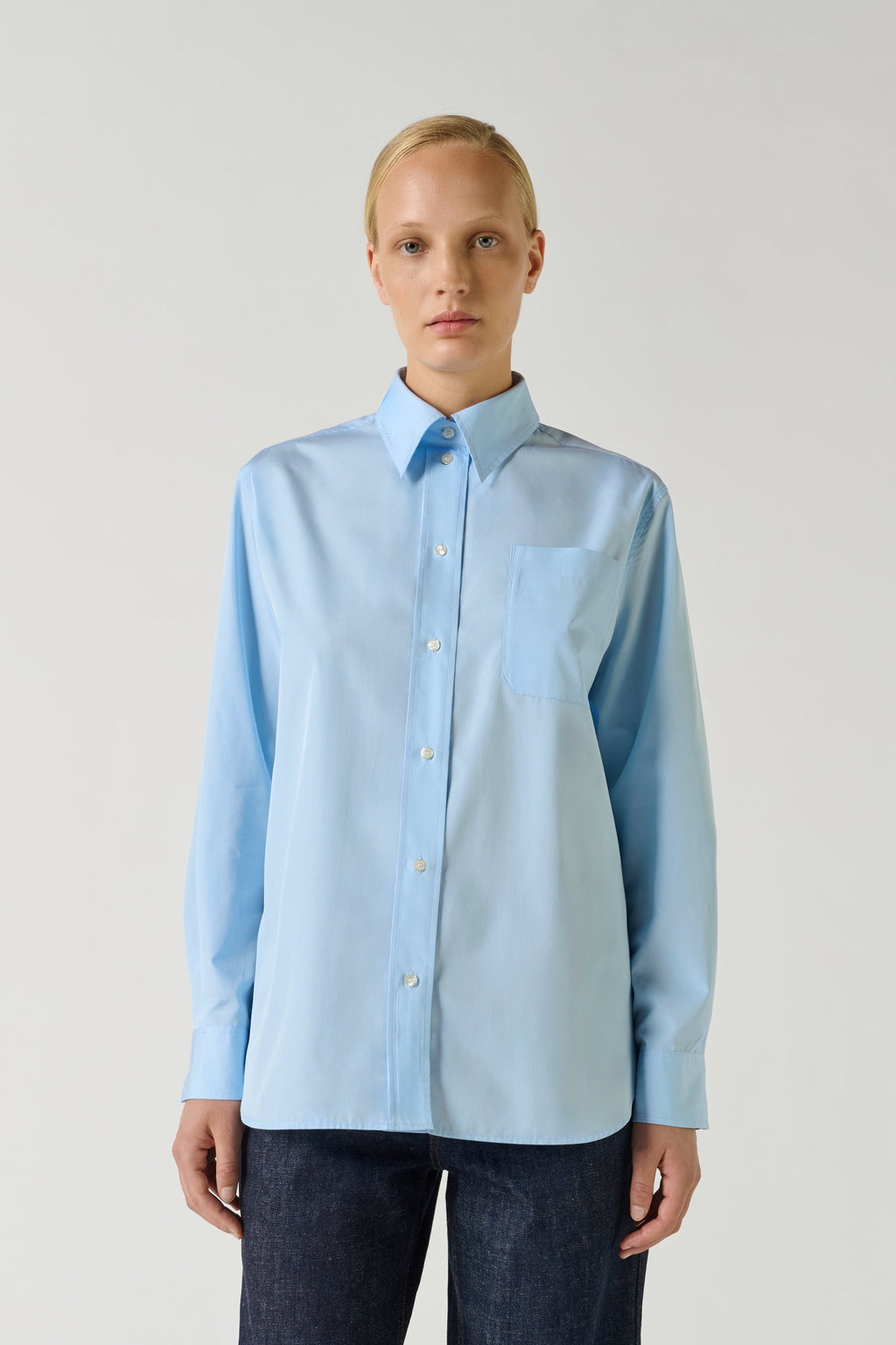 Chemise en popeline