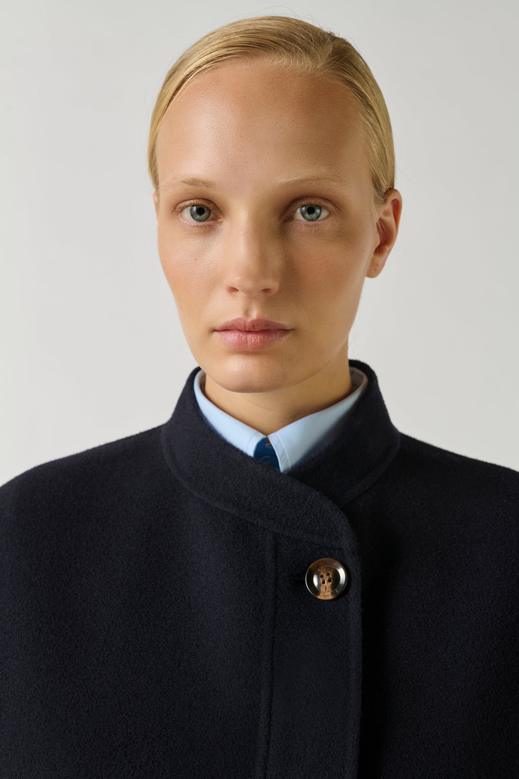 Blouson en laine double face