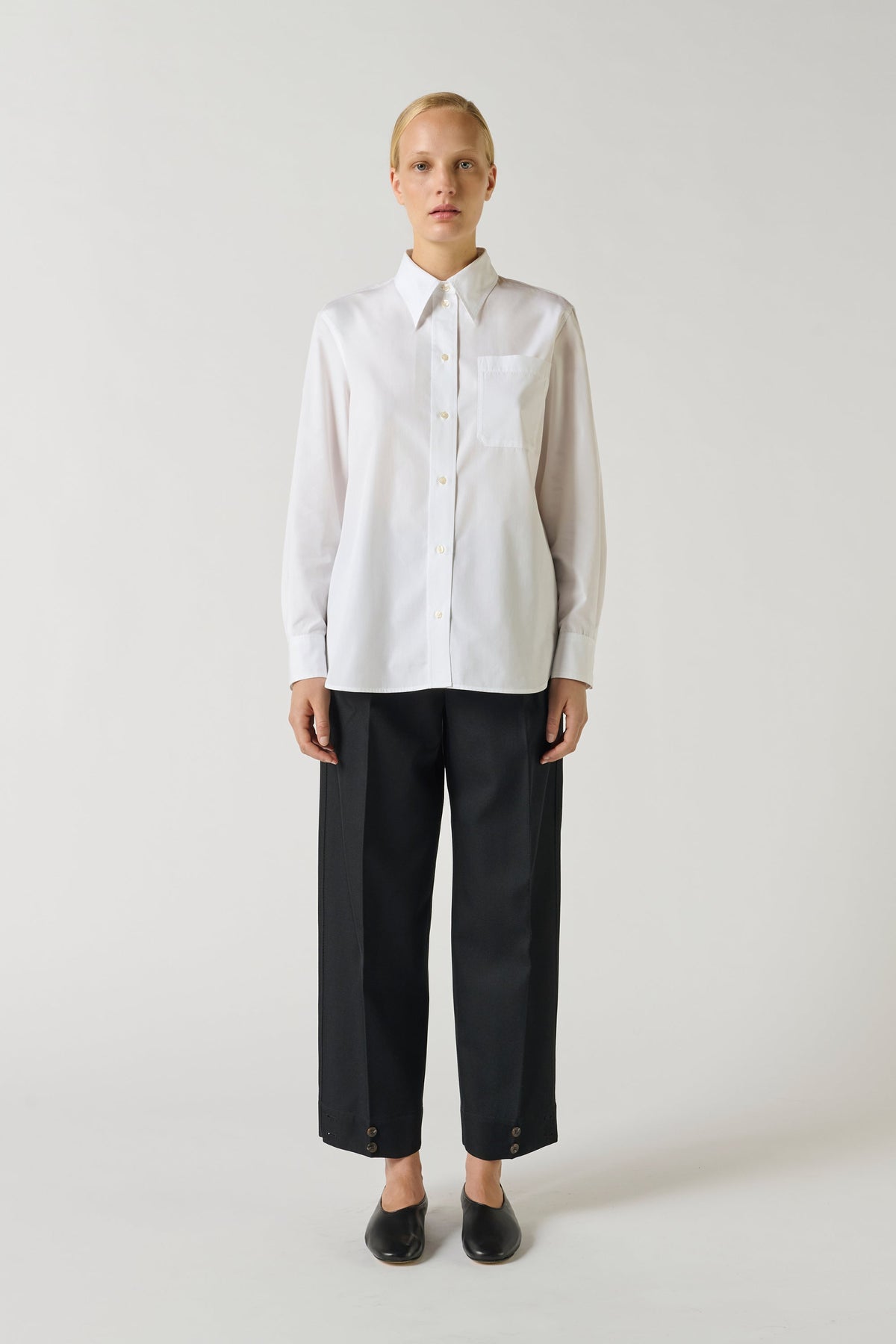 Chemise en popeline