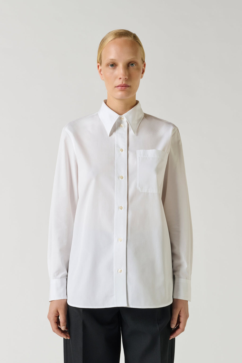Chemise en popeline