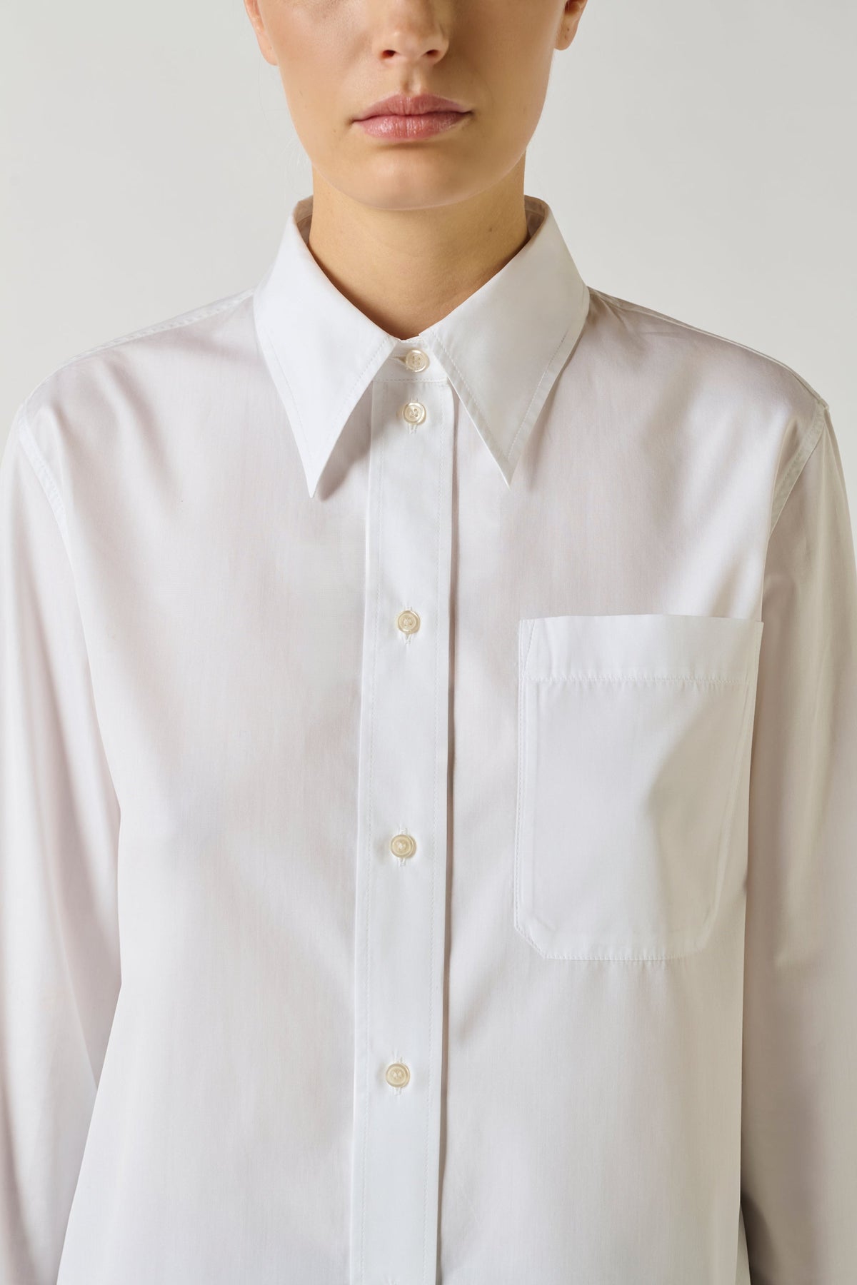 Chemise en popeline