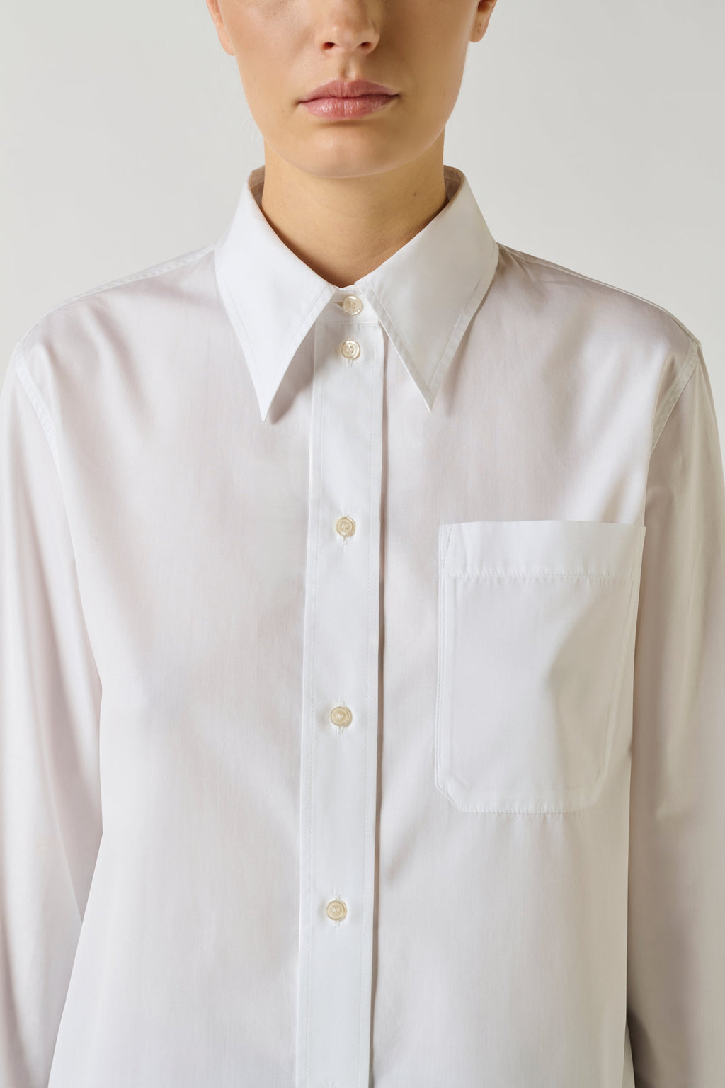 Chemise en popeline