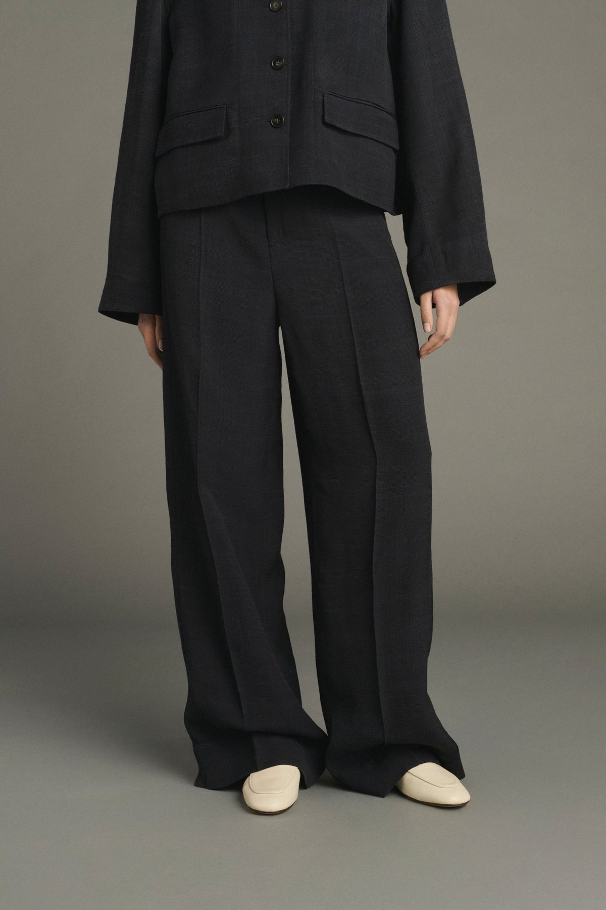 Pantalon de tailleur fluide