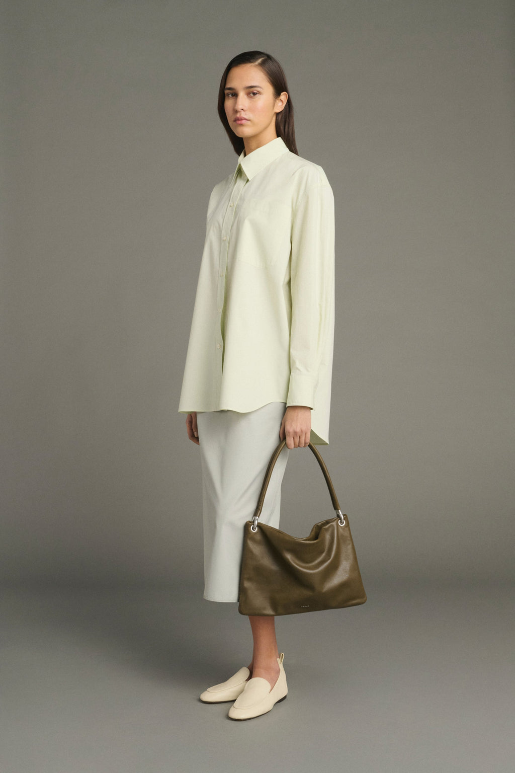 Chemise oversize à poche