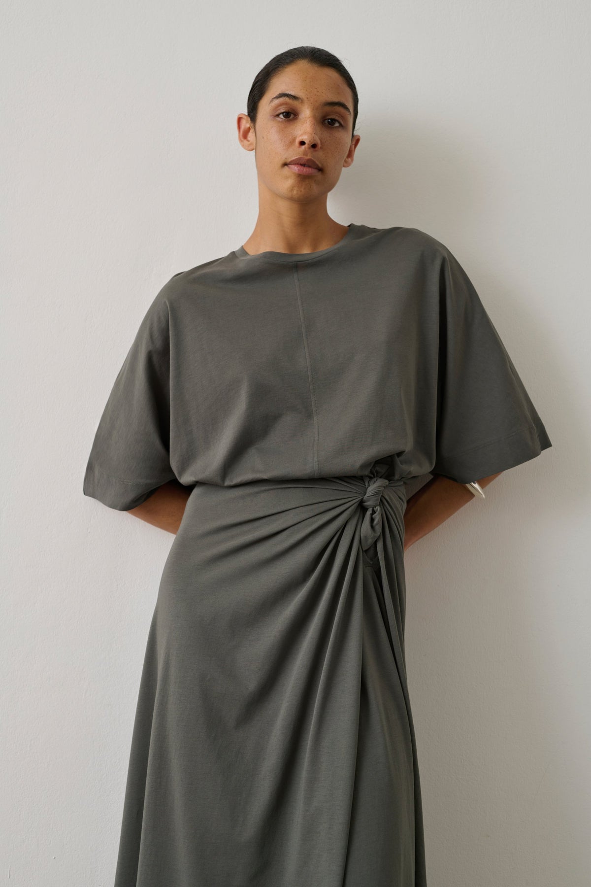 Tee-shirt manches mi-longues en coton