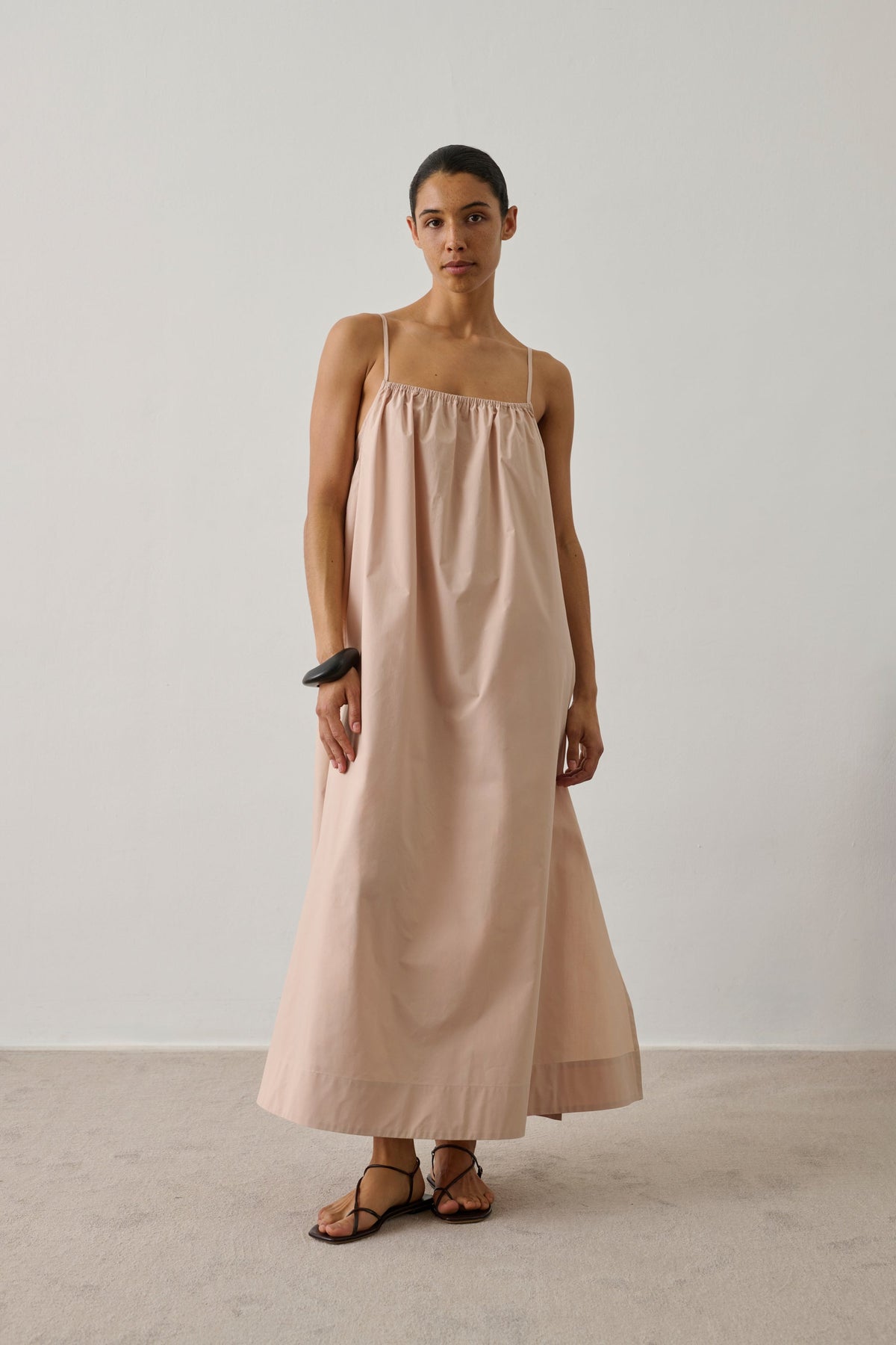 Robe en popeline