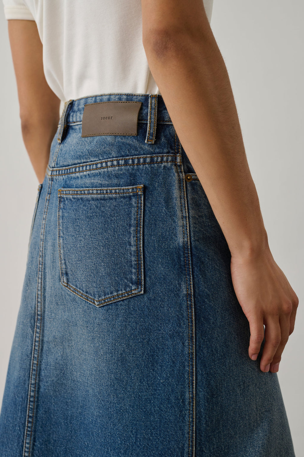 Jupe en denim