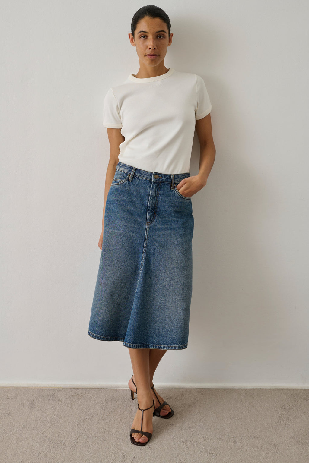 Jupe en denim