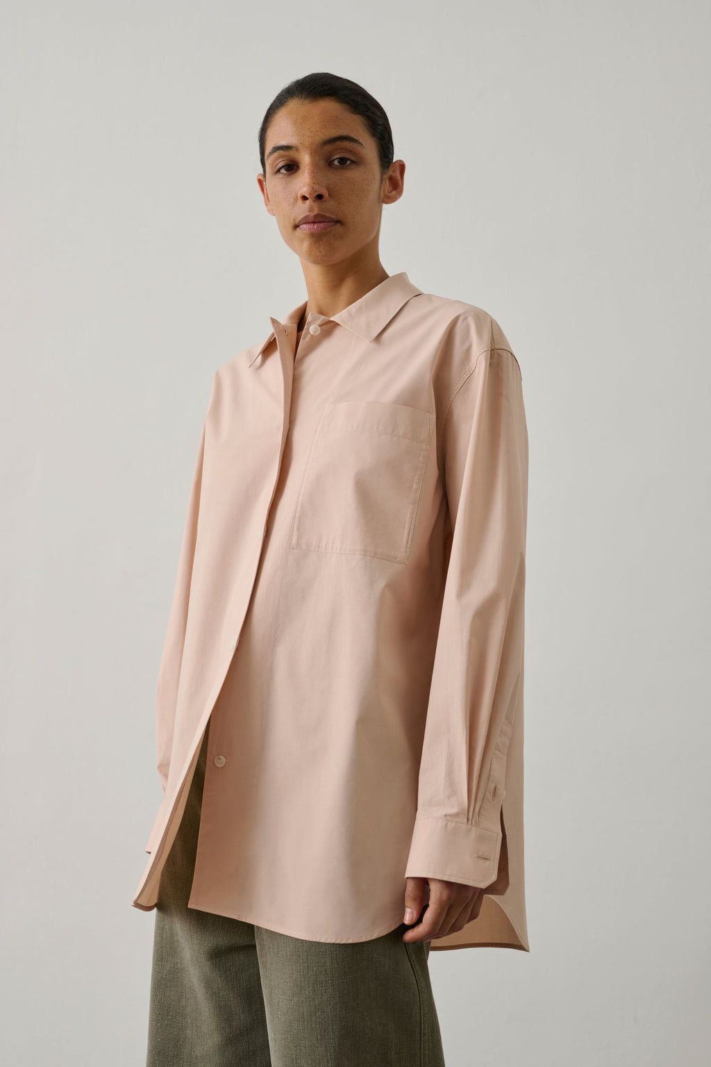 Chemise en popeline