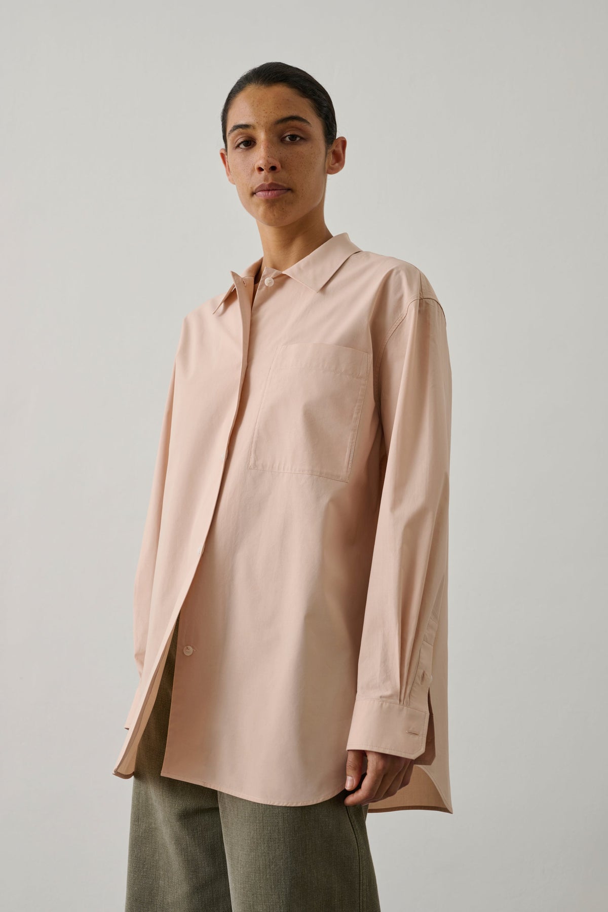 Chemise en popeline
