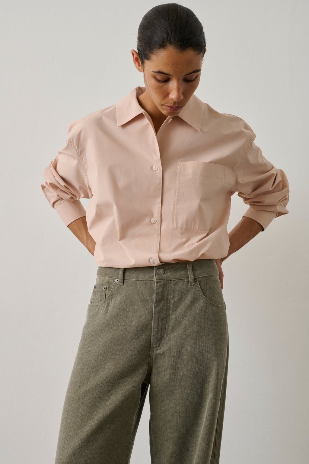 Chemise en popeline