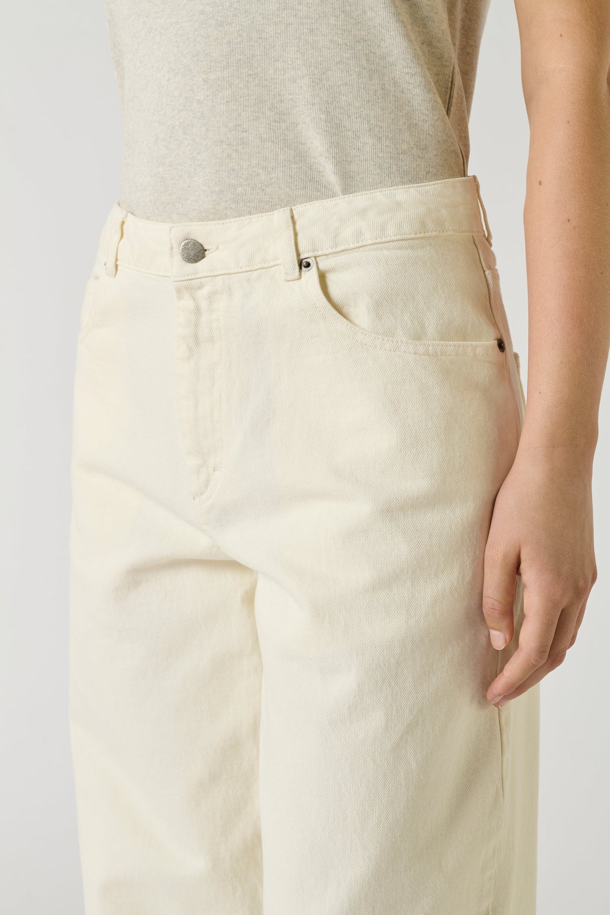 Jean droit en denim