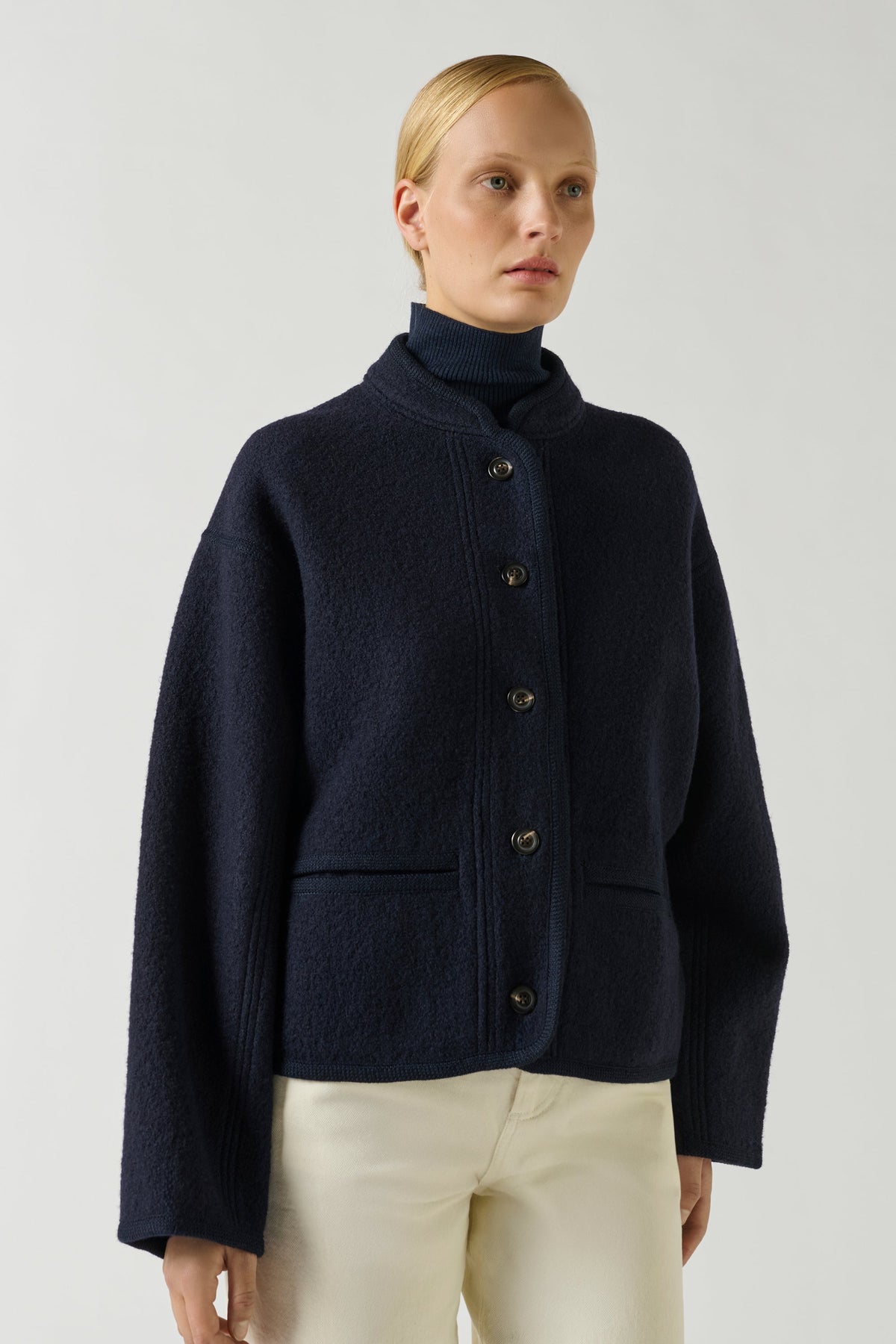 Veste autrichienne en laine bouillie