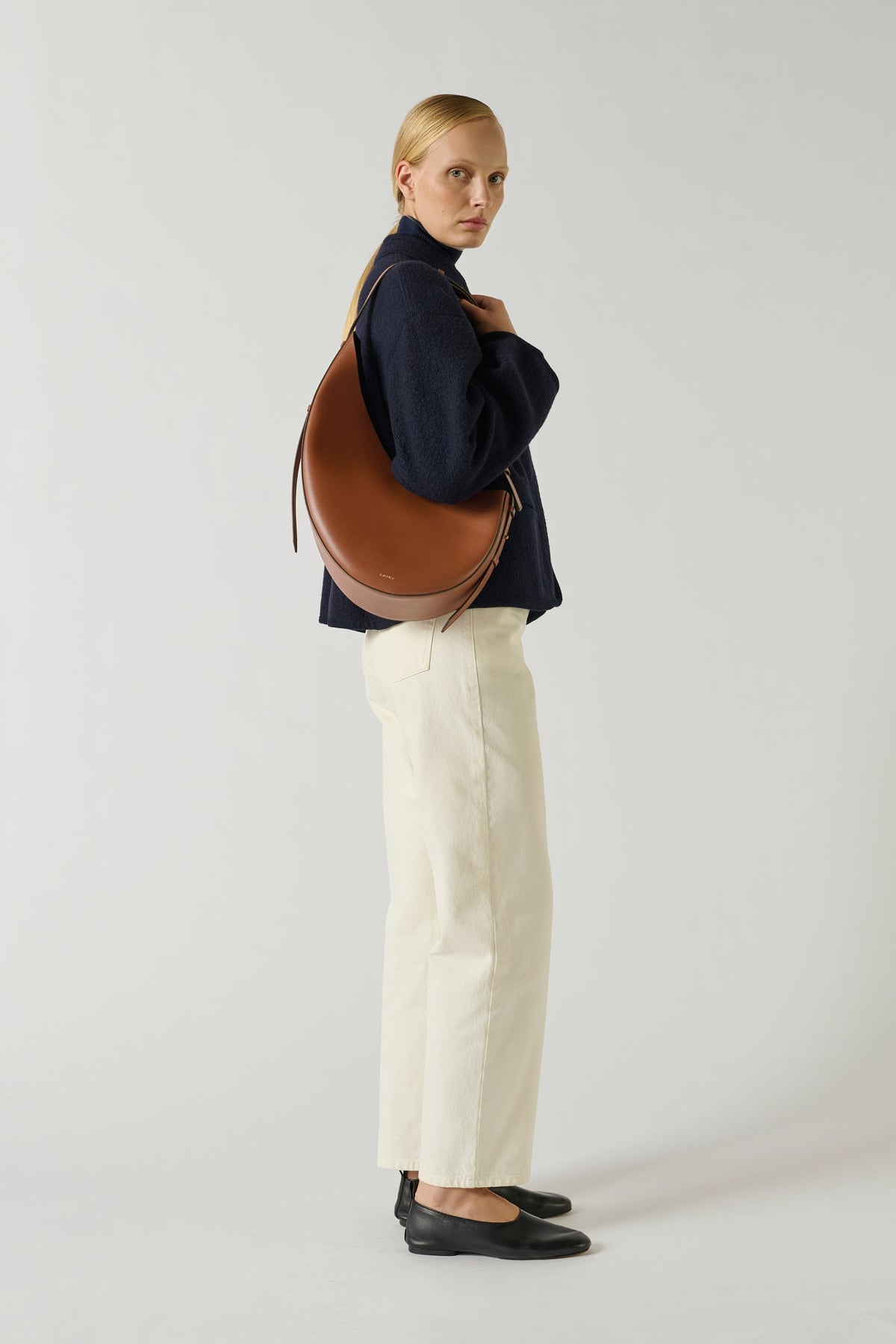 Sac en cuir lisse