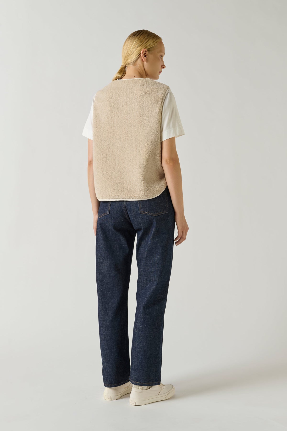 Blouson en fausse fourrure