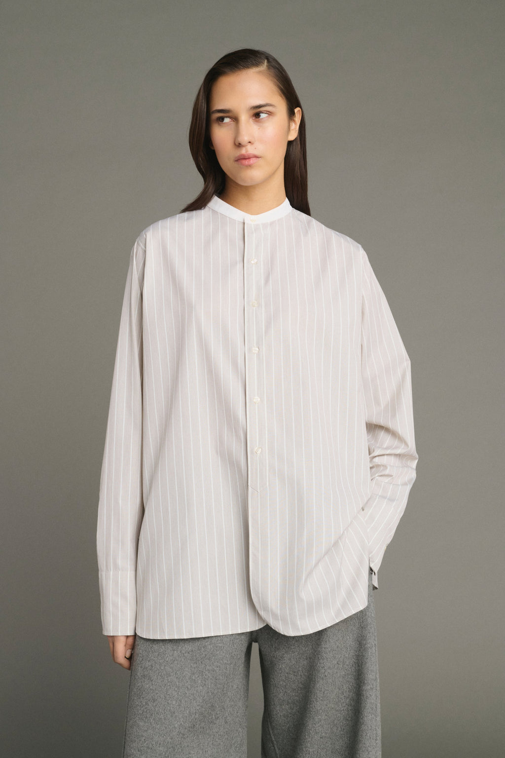 Chemise liquette à rayures