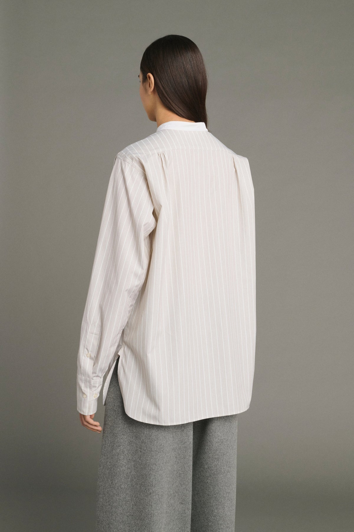 Chemise liquette à rayures