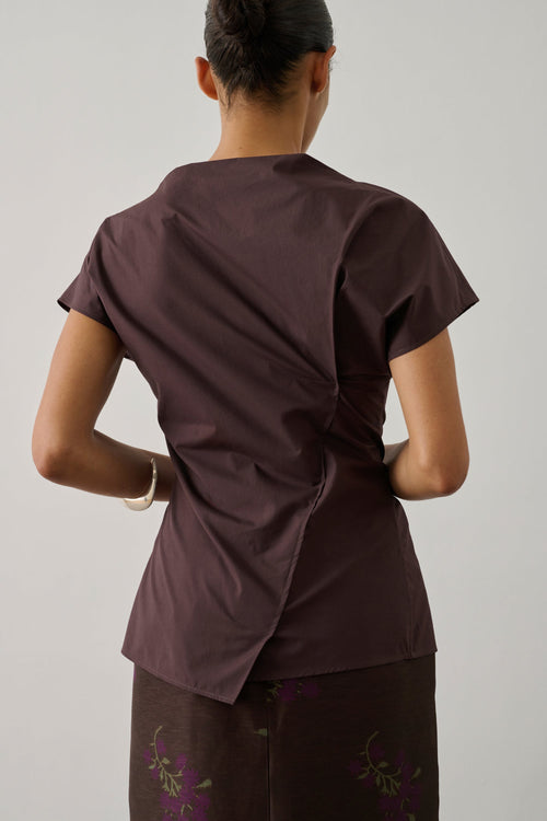 Blouse en popeline