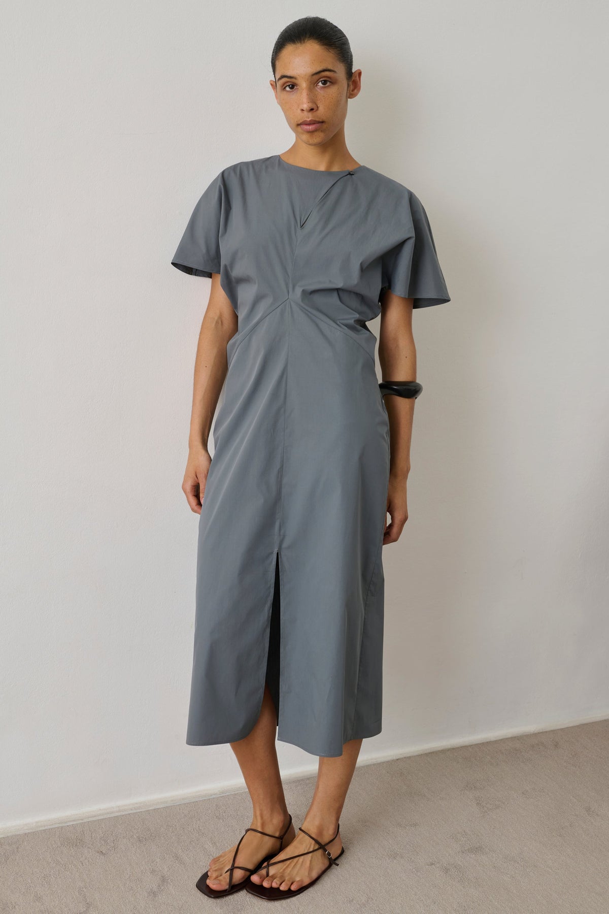Robe en popeline
