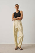 Pantalon de tailleur en coton