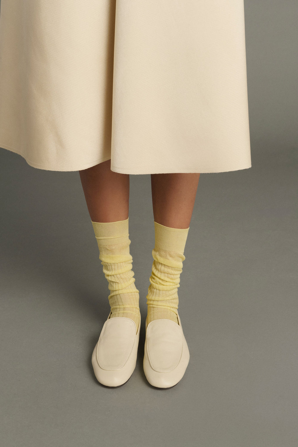 Mocassins souples en cuir