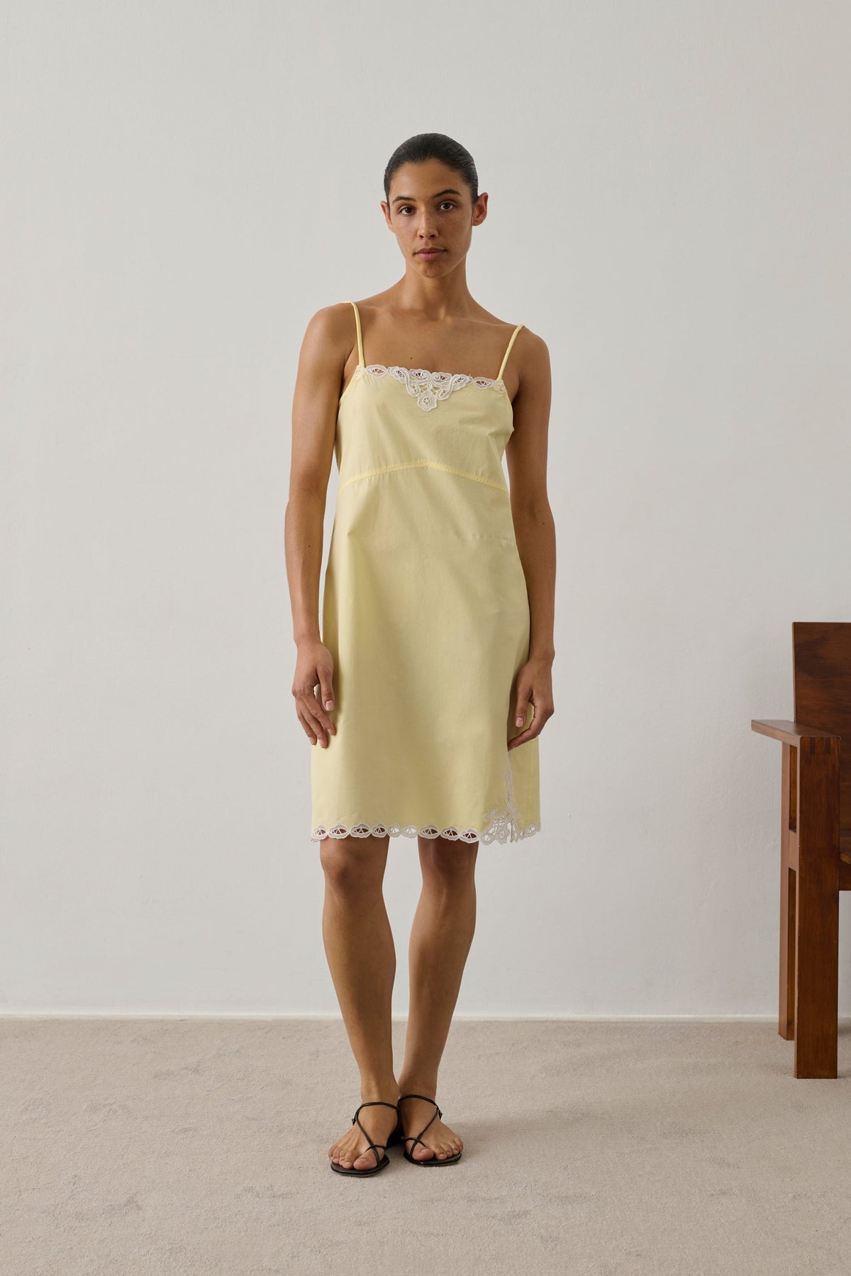 Robe en popeline