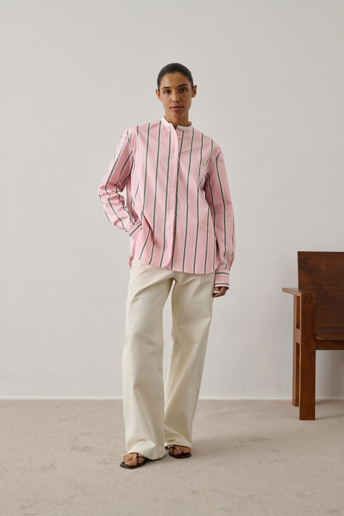 Chemise en popeline