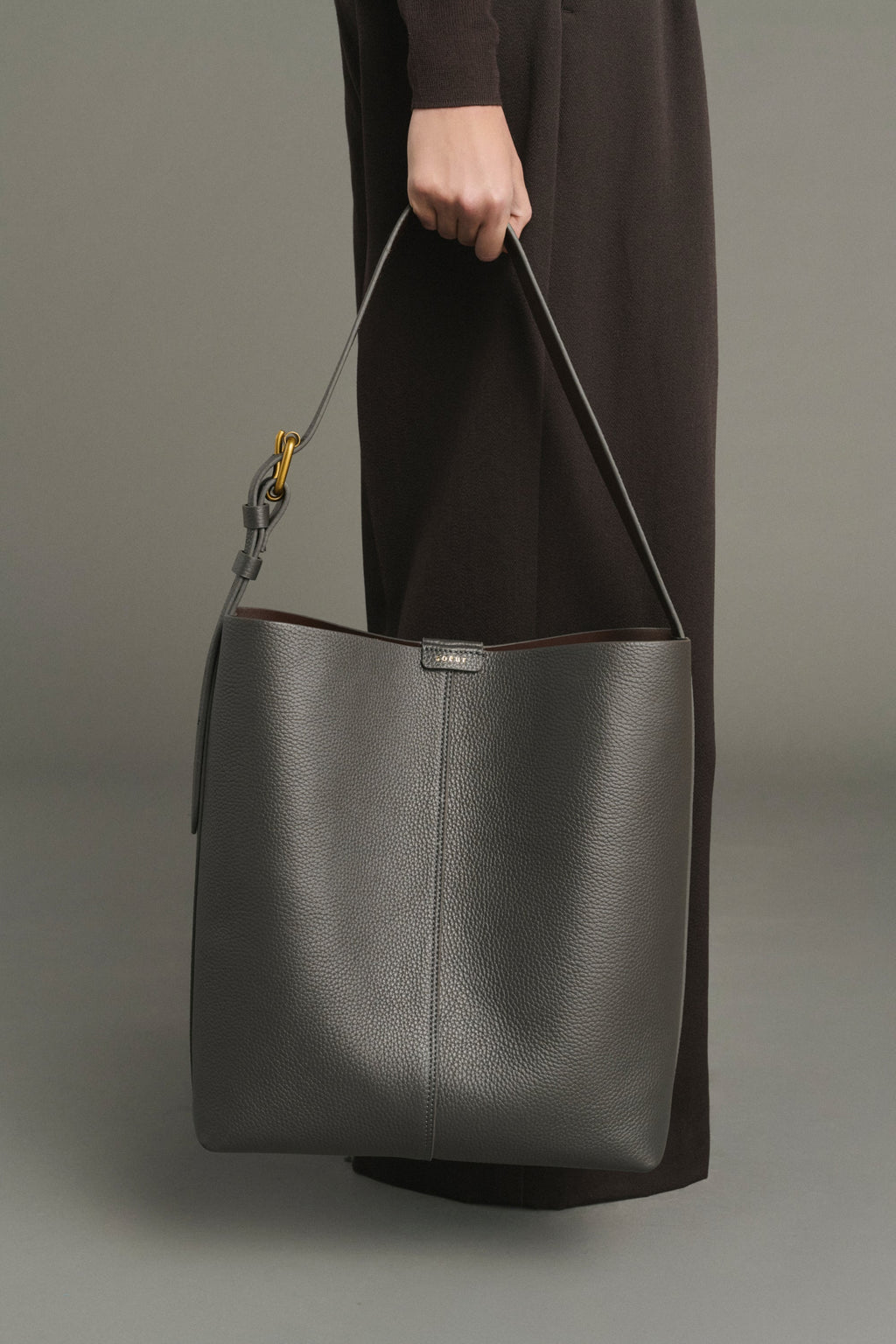 Sac en cuir grainé