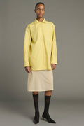 Chemise oversize en taffetas