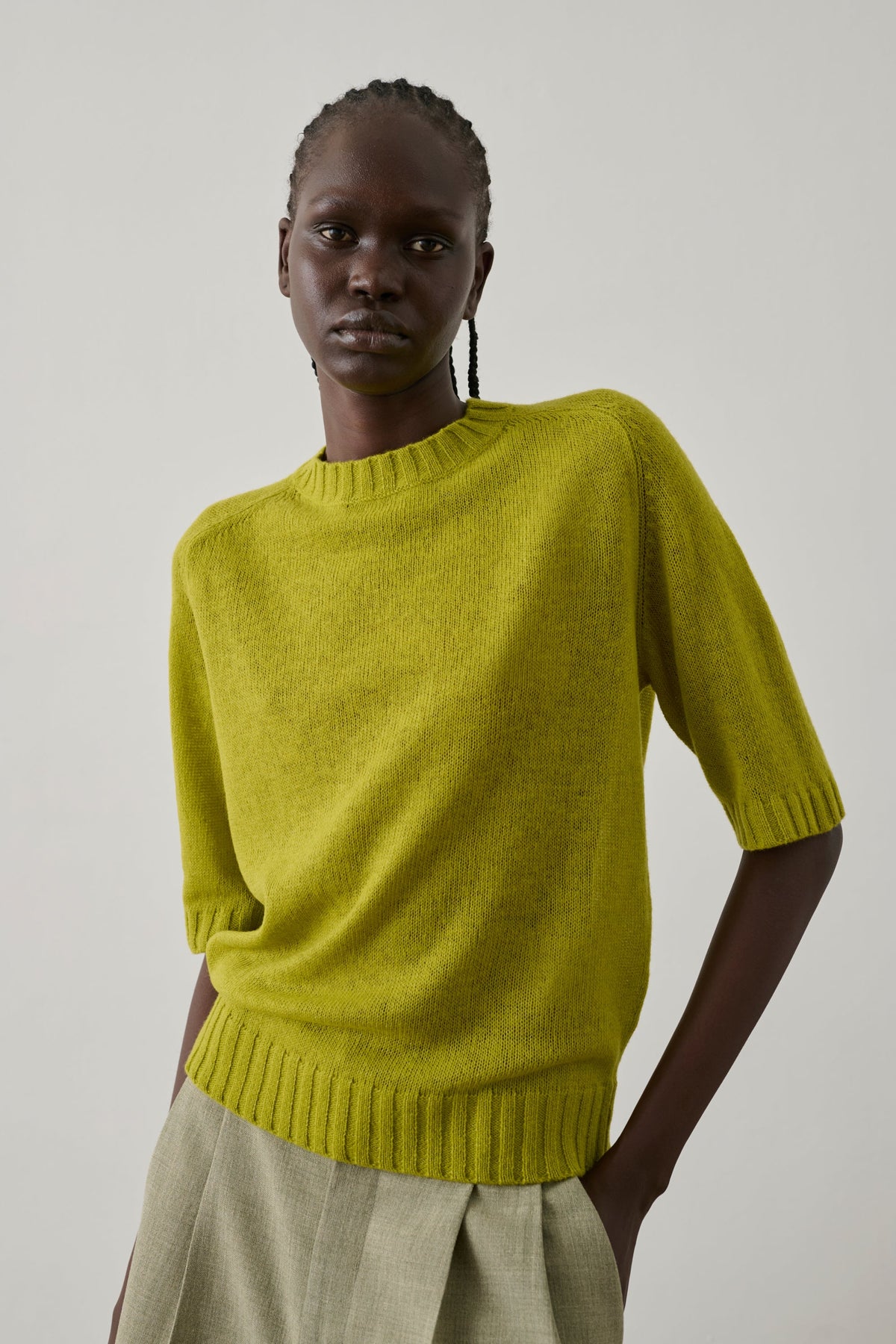 Pull manches courtes