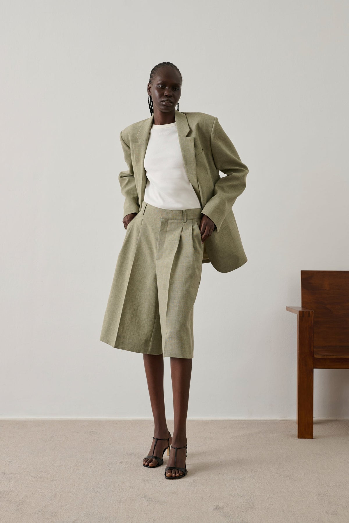 Veste de tailleur en toile