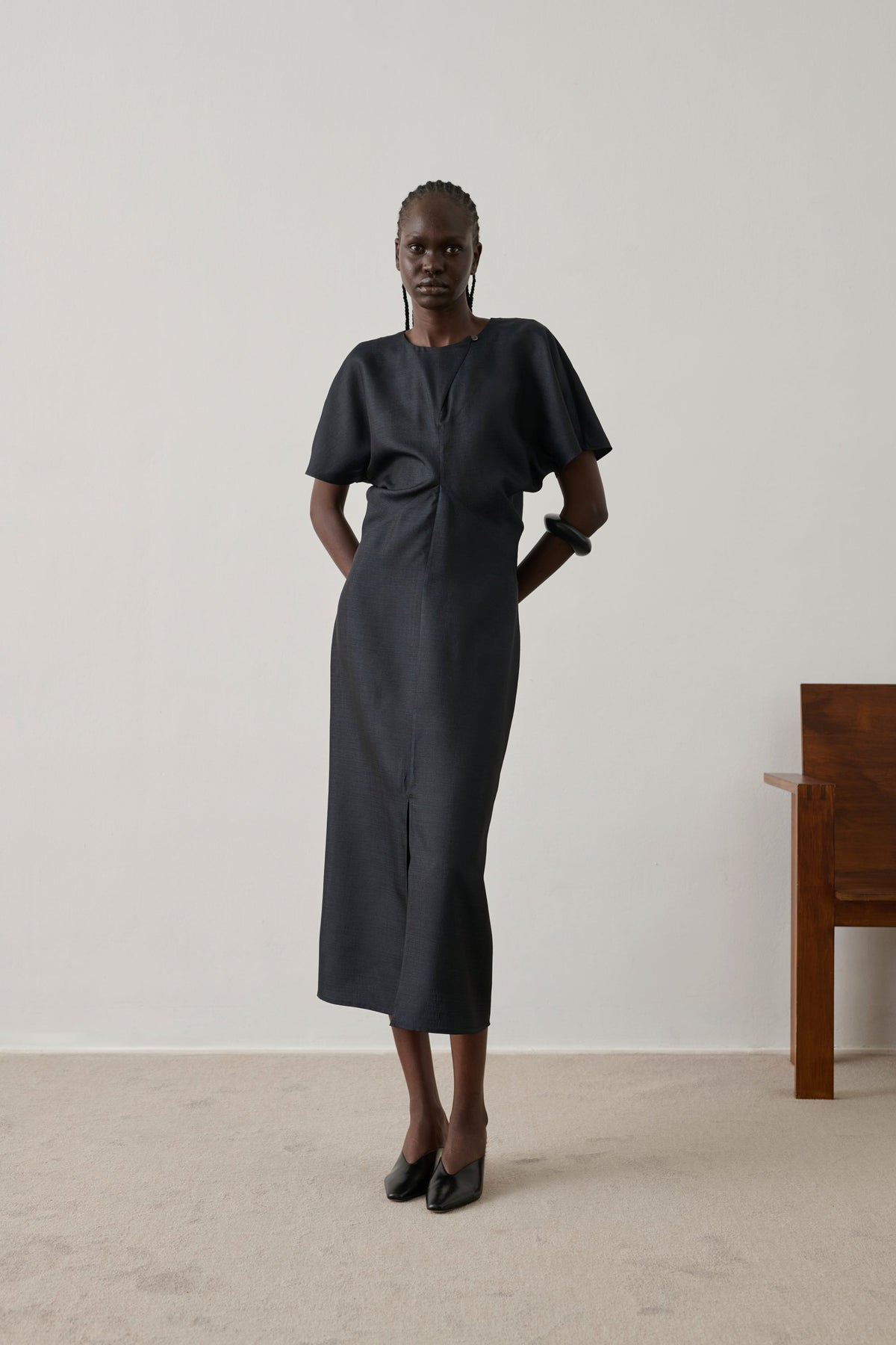 Robe en popeline