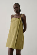Robe courte en lin