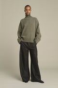 Col roulé oversize