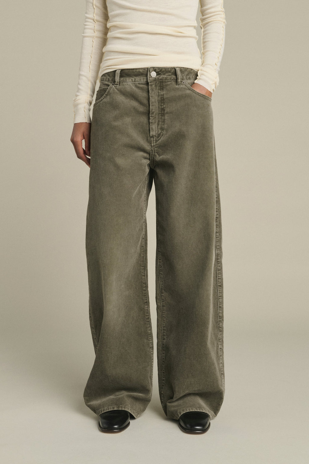 Pantalon en toile japonaise