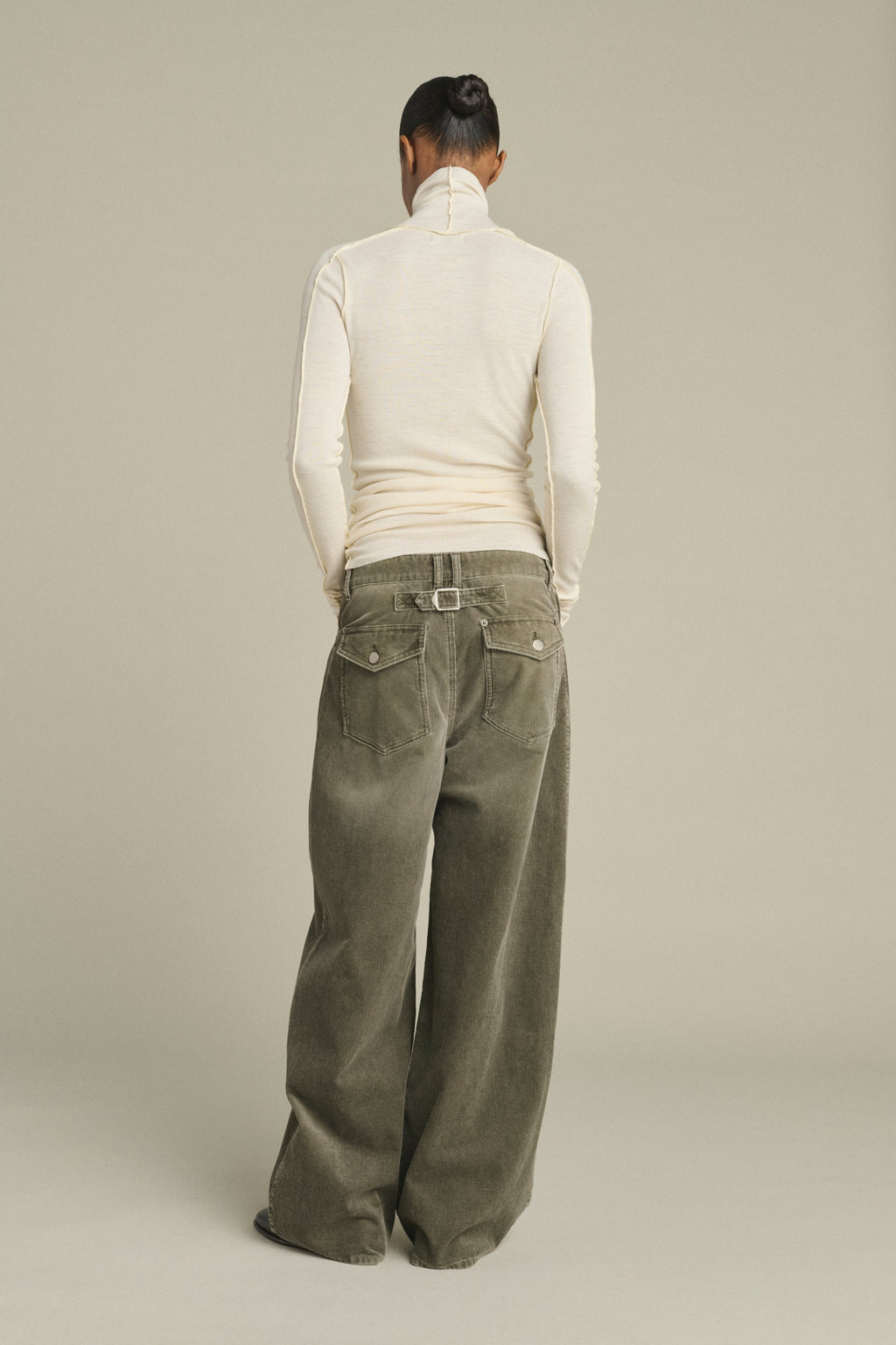 Pantalon en toile japonaise