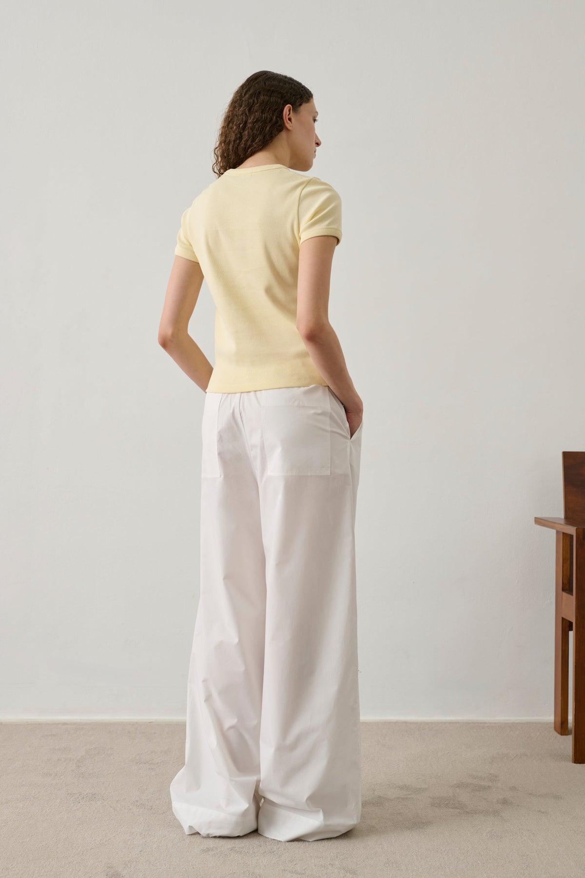 Tee-shirt brodé en coton
