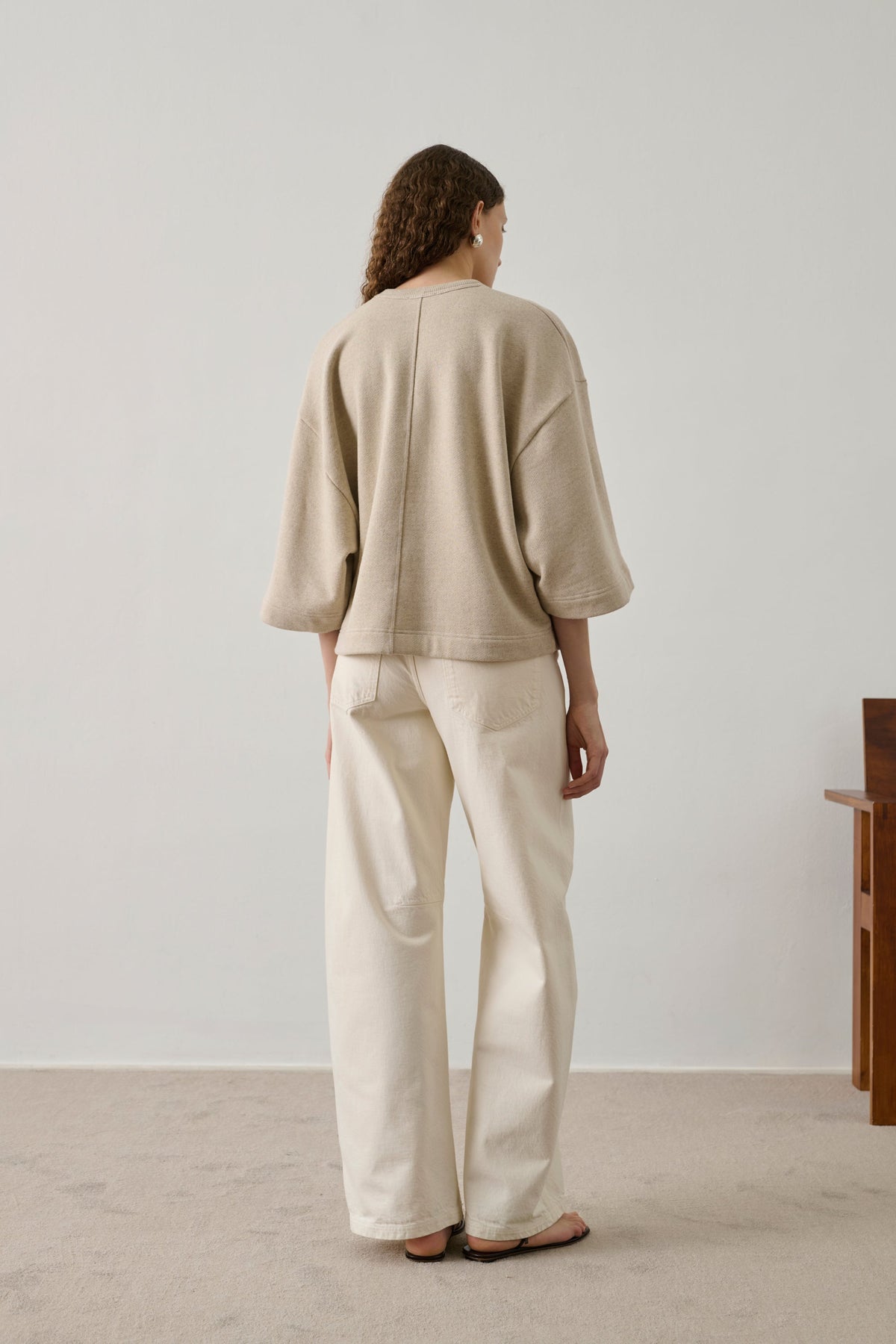 Sweatshirt en molleton