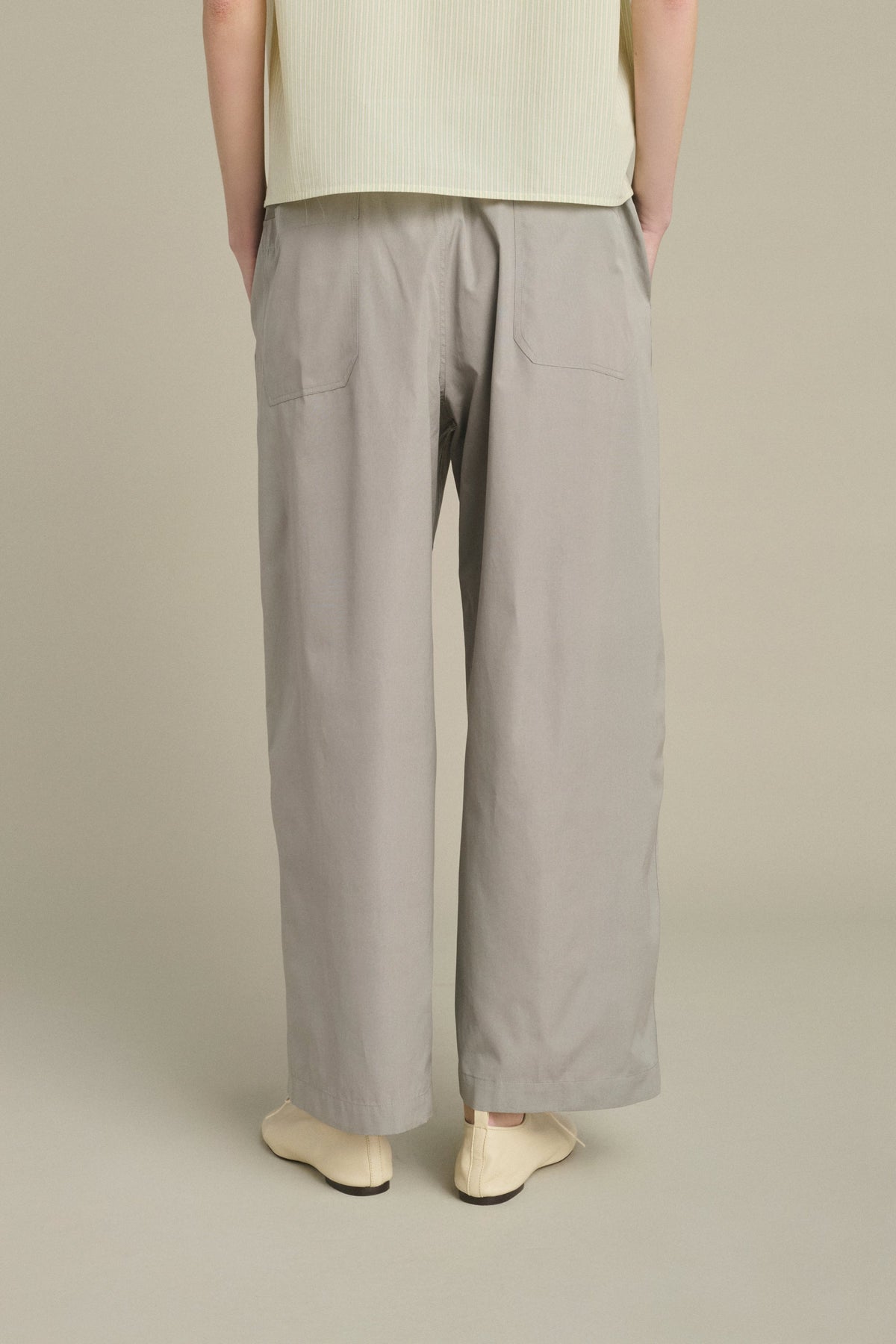 Pantalon à cordons en flanelle