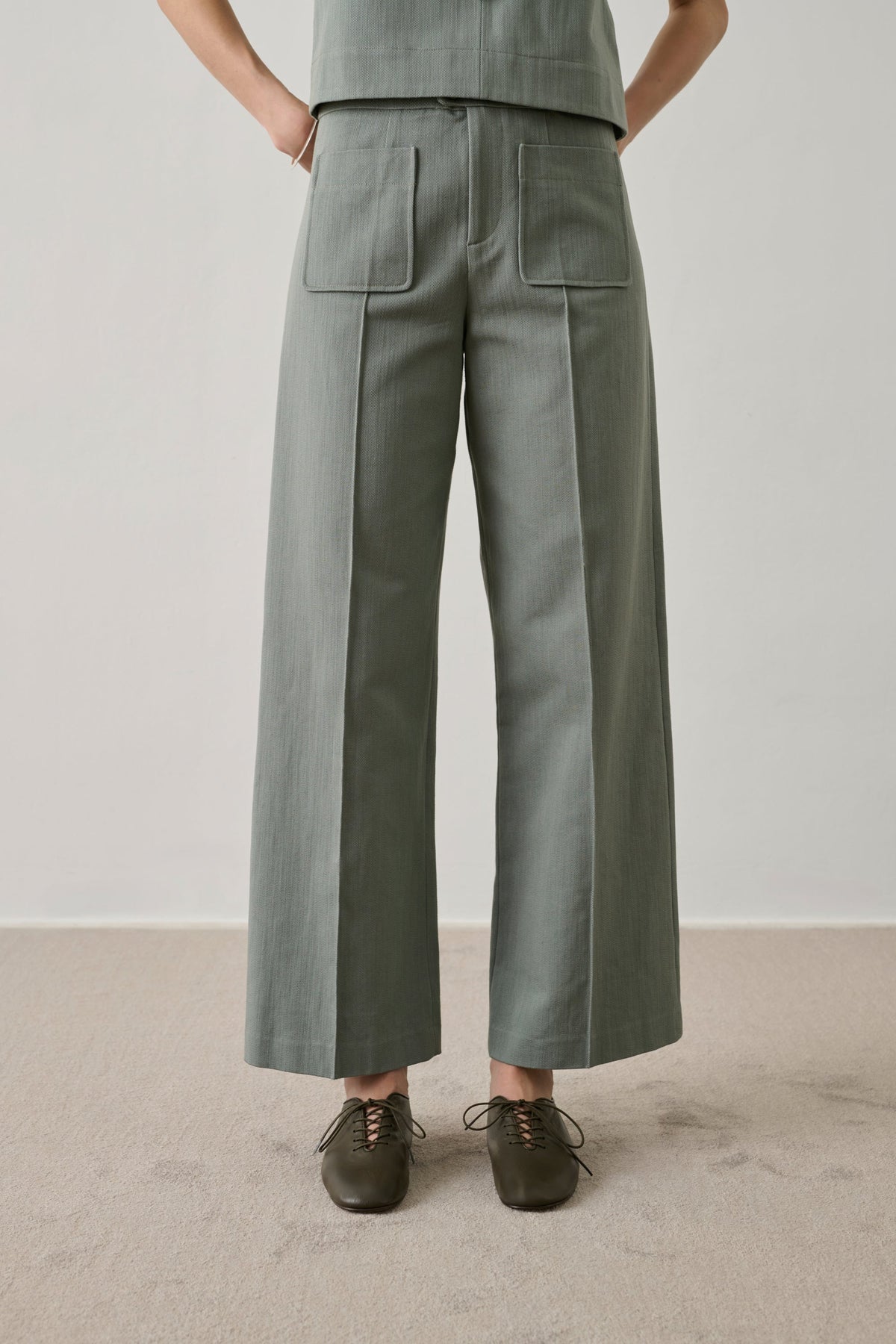 Pantalon en toile