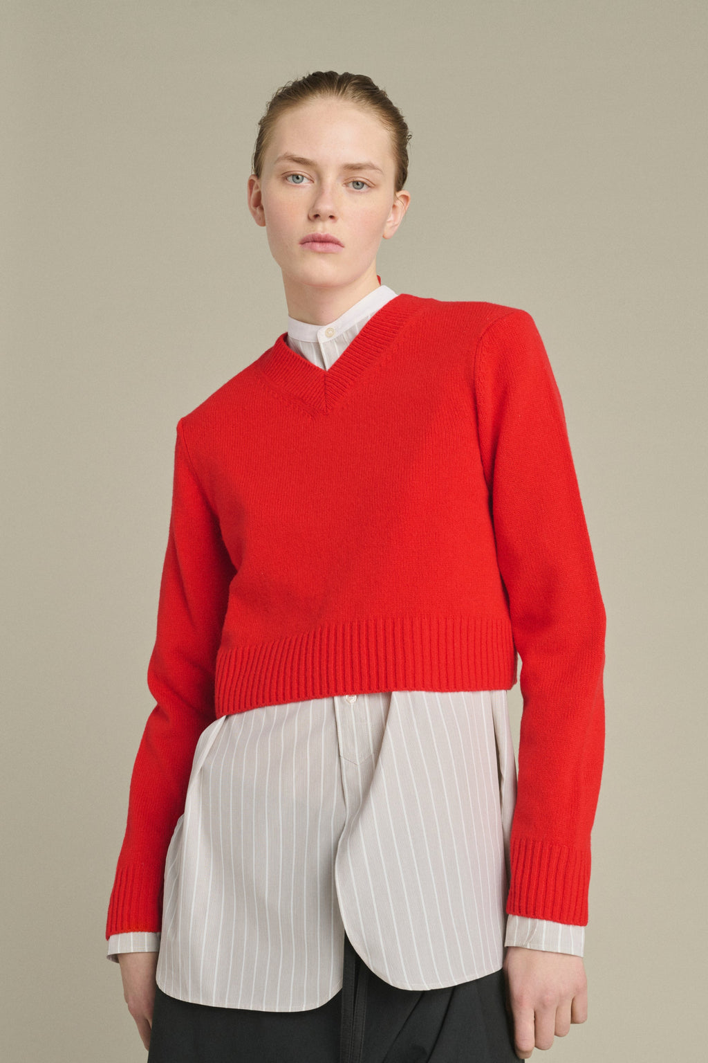 Chemise liquette à rayures