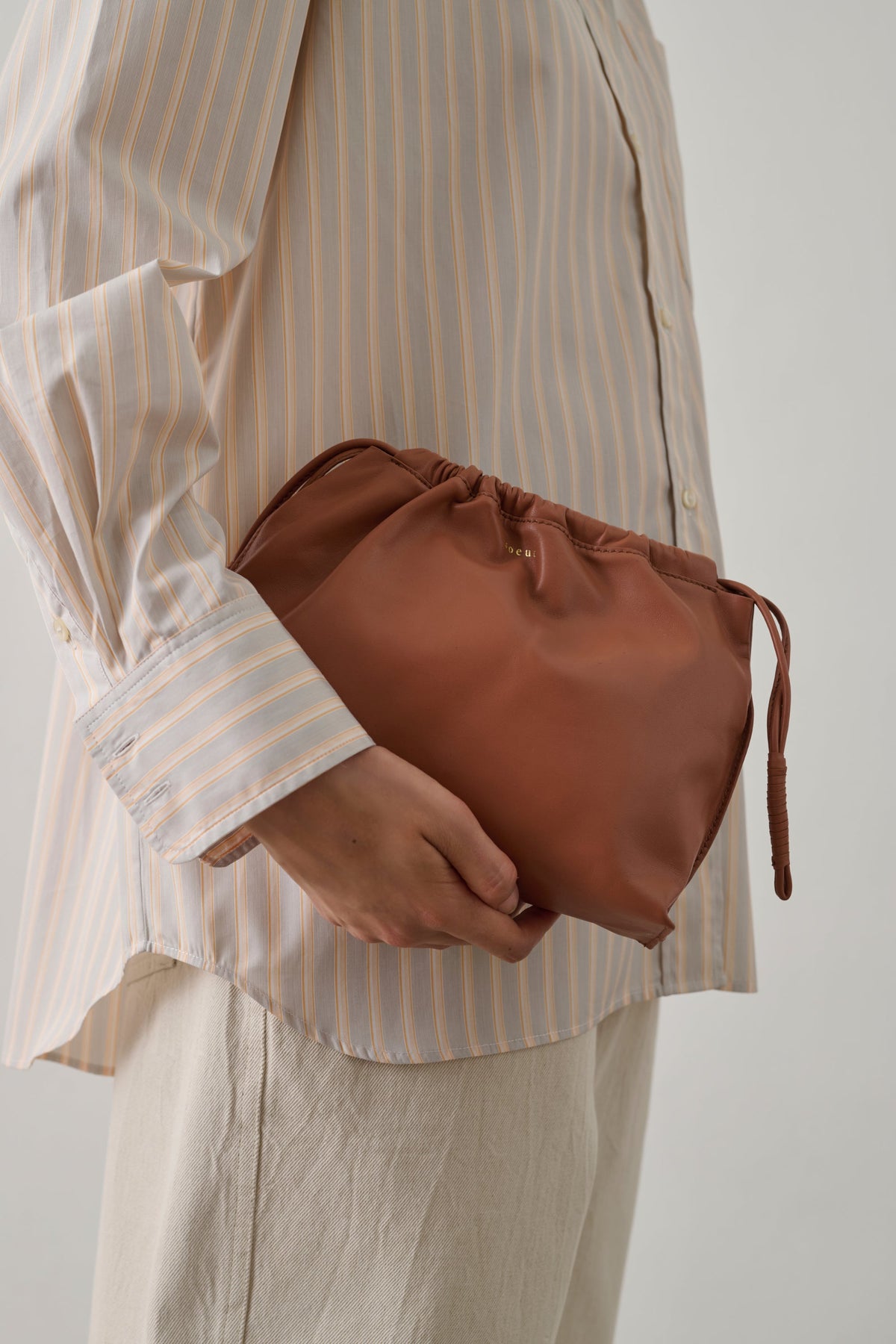 Sac de cuir vernis