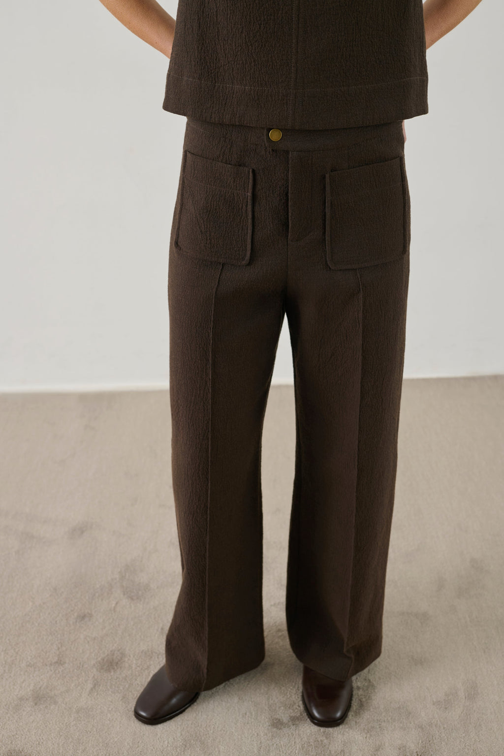 Pantalon en toile