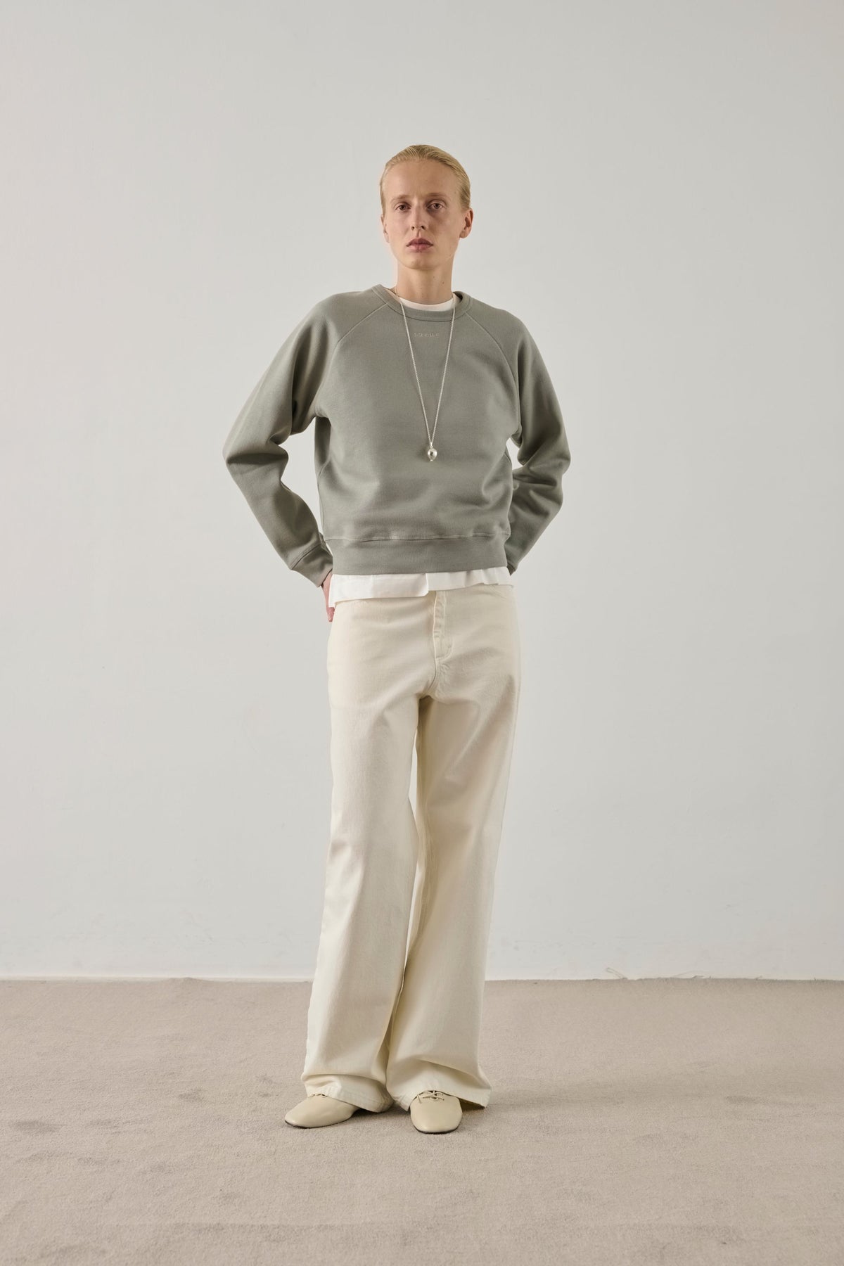 Sweatshirt en molleton